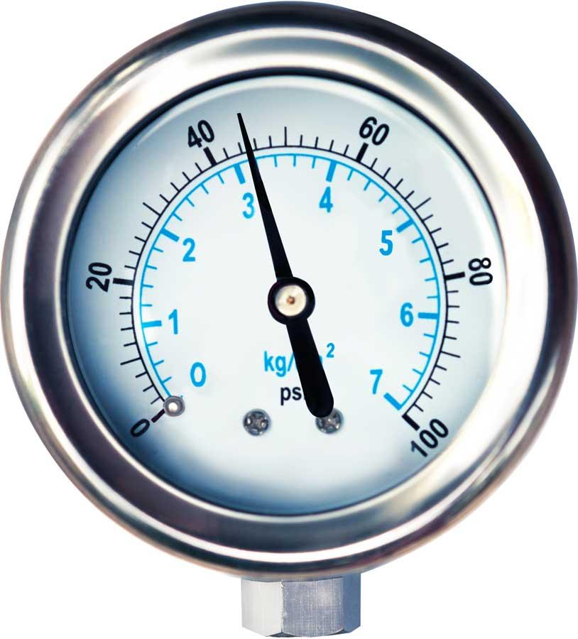 water pressure gauge